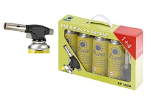 Hořák UNI 360° + 4 kartuše/ 1kW