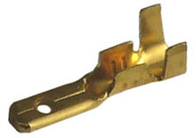 Mosazný kolík, průřez 0,5-1,5mm2 / 2,8x0,8mm / síla materiálu 0,4mm (PK1,5-M308)