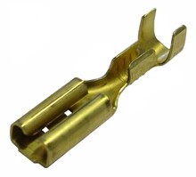 Mosazná objímka, průřez 0,5-1,0mm2 /
2,8x0,8mm (PK1,5-F308D)