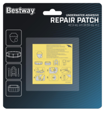 Folie opravná na bazény 65x65/10ks Bestway