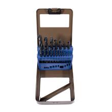 Sada vrtáků do kovu 1-10mm HSS-R 19 dílů kov. obal