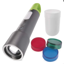 LED nabíjecí kovová svítilna, 600 lm, 1 200 mAh
 P3118