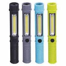 COB LED + LED ruční svítilna P3897, 230 lm, 3× AAA, 16 ks, display box P3897