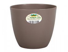 Obal PATRICIE d13x12cm hnědošedá