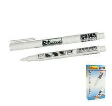 Popisovač tenký bílý