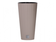 Obal RATO ROUND d30x27cm/2v1/hnědošedý