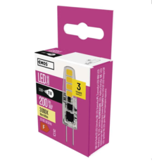 LED žárovka Classic JC / G4 / 1,9 W (21 W) / 200 lm / teplá bílá ZQ8620