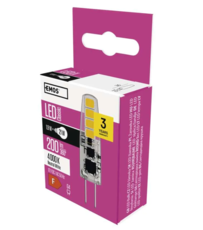 LED žárovka Classic JC / G4 / 1,9 W (21 W) / 200 lm / neutrální bílá ZQ8621