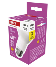LED žárovka Classic R63 / E27 / 8,8 W (60 W) / 806 lm / neutrální bílá ZQ7141