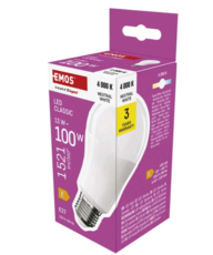 ZQ5E63 LED žárovka Classic A60 E27 13W (100W) 1521lm neutrální bílá
