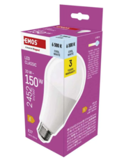 ZQ5E84 LED žárovka Classic A80 E27 20W (150W) 2452lm studená bílá