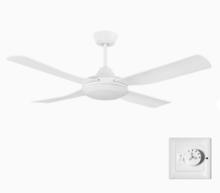EGLO 35032 BONDI 48 Stropní ventilátor s LED osvětlením 1219mm 20W / 1860lm bílá