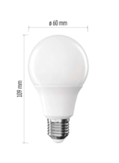 ZQ5E53 LED žárovka Classic A60 E27 9,5W (75W) 1055lm neutrální bílá