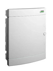 Rozvodnice zápustná NOARK 101520 PNF 24W, bílé dveře, IP40, 24 modulů