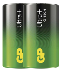 B03412 - GP ALKALICKÁ BATERIE ULTRA PLUS D 
(LR20) 2PP