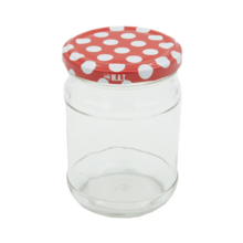 Sklenice zavařovací 250ml TWIST 66 + víčka PUNTÍK 10ks