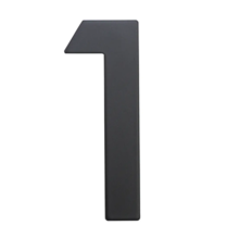 Číslo domovní č.1 75mm nerez ČER