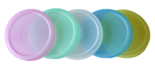 Víčko OMNIA 6,5cm PH pastelové barvy 5ks
