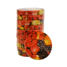 Víčko TWIST 53 dekor OVOCE 10ks