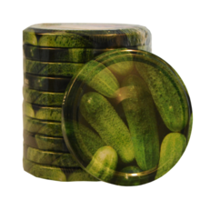 Víčko TWIST 82 dekor OKURKY 10ks