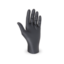 Rukavice nitril černé nepud. vel.XL 100ks