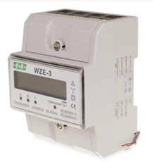 WZE-3 MID Elektroměr trojfázový digitální 4,5mod., 80A, fakturační, MID certifikát