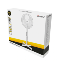 ENTAC Ventilátor stojanový 45W 3 rychlosti otáčení