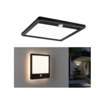 Paulman 946.65 LED ven. Lamina poh. čid. IP44 čver. 250x250mm 3000K 14,5W 230V černá