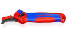 KNIPEX 16  50 145 Nůž na kabely s háčkem s funkcí ráčny