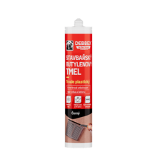 Tmel stavbařský butylenový černý 310ml