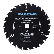 Kotouč pilový s SK plátky-kombinovaný/160x1,0x16mm/24zubů