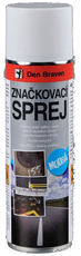 Den Braven - značkovací sprej 500ml - modrá