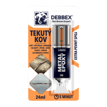 Kov tekutý Metal Epoxy 24ml DEBBEX