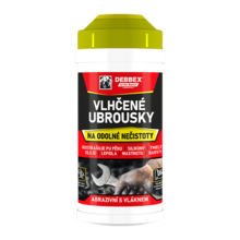 Ubrousky vlhčené na odolné nečistoty 75ks DEBBEX