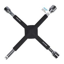 Klíč křížový na kola pogumovaný 1/2", hlavice 17, 19, 21mm