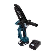 Pila řetězová mini AKU bezuhlík. 18V+baterie 2.0Ah+nabíječka 2.4A