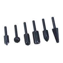 Rašple rotační do dřeva,6dílů