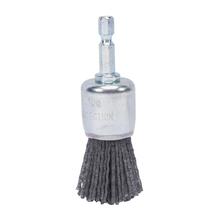 Kartáč nylon koncový,6hran.stopka,1/4",30mm, zr.80