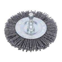 Kartáč nylon radiální,6hran.stopka,1/4",100mm, zr.80