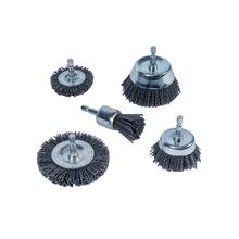 Sada nylon kartáč ,6hran.stopka,5dílů, zr.80