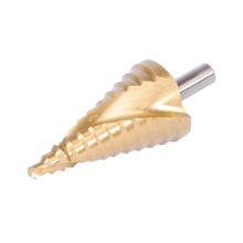 Vrták stupňovitý 10-45mm HSS TiN, krok 5mm, TRI