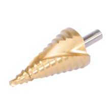 Vrták stupňovitý spirál.drážka HSS TiN 6-38mm XT35538
