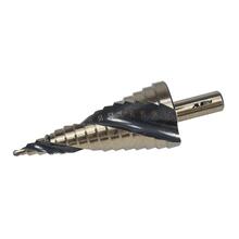 Vrták stupňovitý 10-45mm HSS TiAIN, krok 5mm, TRI