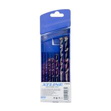 Sada vidiových vrtáků, válcová stopka 4-12mm, 7 dílů