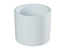 Obal ZEUS ELEGANT d28cm bílý lesk keram.