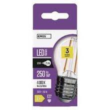 LED žárovka Filament Mini Globe 1,8W E27 neutrální bílá ZF1101