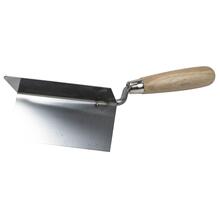 Lžíce rohová vyhlazovací nerezová 120x80x80mm