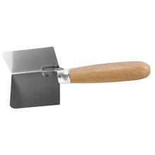 Lžíce koutová vyhlazovací nerezová 120x80x80mm