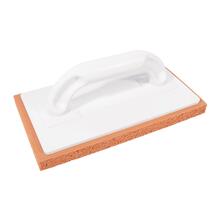 Hladítko plastové s houbou 250x140x18mm, hrubá