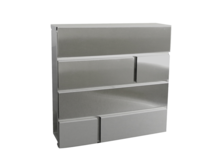 Schránka pošt. BRICKS 370x370x105mm nerez